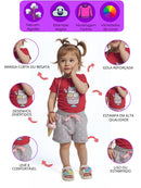 Kit Arco-Íris da Alegria – 10 Roupinhas Confortáveis Pra Filha Brincar Feliz