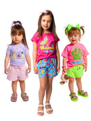 Kit Arco-Íris da Alegria – 10 Roupinhas Confortáveis Pra Filha Brincar Feliz