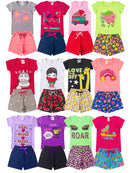 Kit Arco-Íris da Alegria – 10 Roupinhas Confortáveis Pra Filha Brincar Feliz